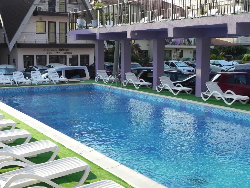 Pensiunea Iubesc Marea - piscină încălzită, vouchere vacanță, 40 m de faleză Costinesti Extérieur photo